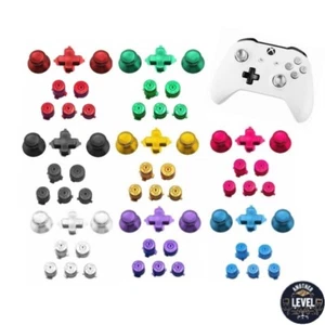 Metal Analog thumbsticks Dpad + Sticks + bullet Buttons for Xbox One Controller - Picture 1 of 35