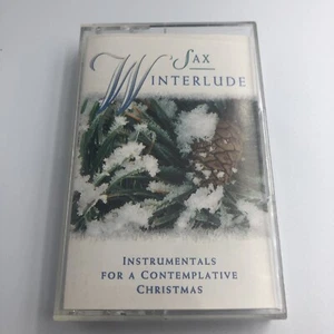Sax Winterlude Instrumentals for a contemplative Christmas Cassette Tape Music - Foto 1 di 2
