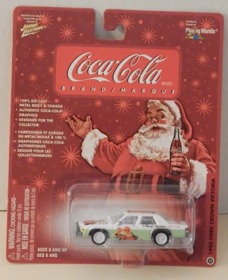 1990 Ford Crown Victoria Johnny White Lightning Santa & Polar Bears Coca-Cola - Image 1 of 4