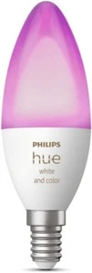 Bombilla inteligente Philips Hue color blanco ambiente E14 pequeño tornillo Edison azul - Imagen 1 de 7