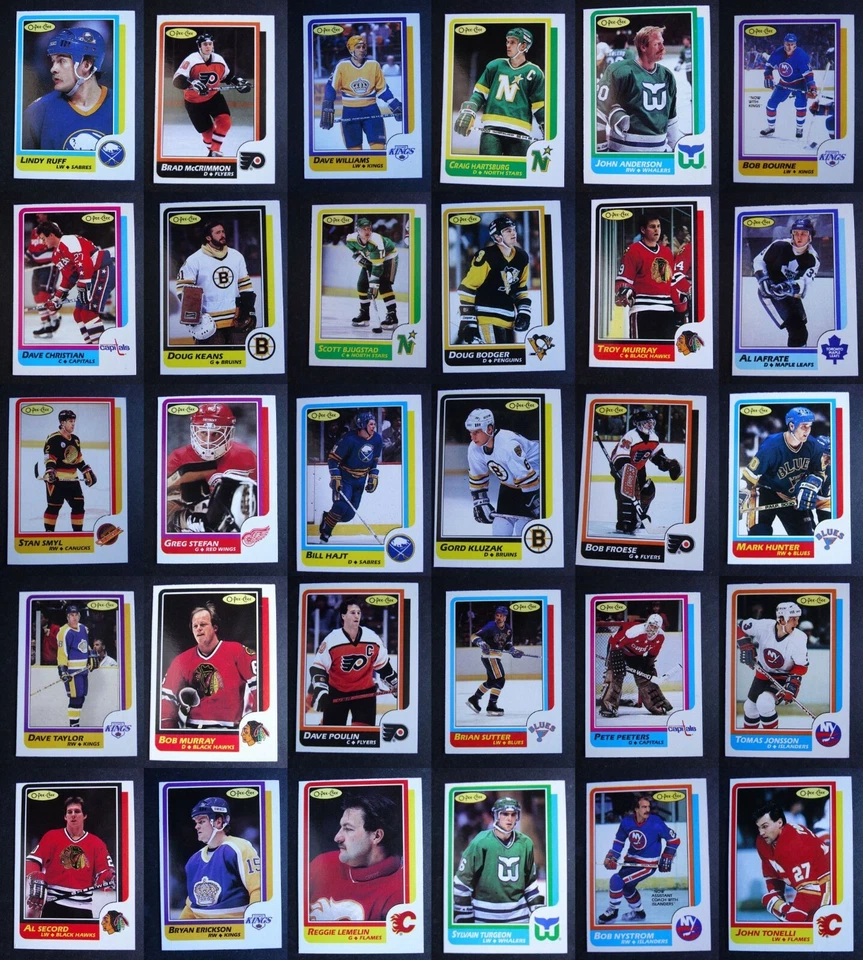 1986-87 O-Pee-Chee OPC Hockey Cards Complete Your Set U You Pick List 1-132 - Image 1 of 1
