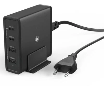 Hama Schnell Ladegerät 65W 4x USB + C PD Netzteil Adapter Tablet Smartphone 204A - Bild 1 von 4
