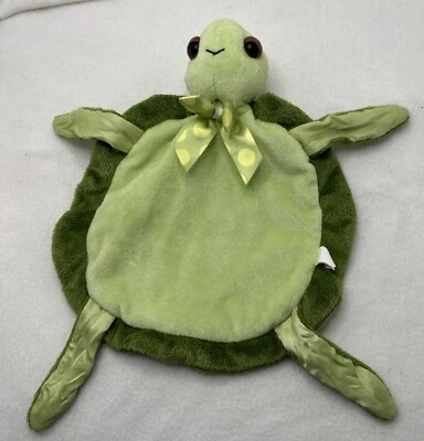 Pelúcia Bearington Baby Turtle Lovey verde 9" animal de pelúcia LEIA - Imagem 1 de 4