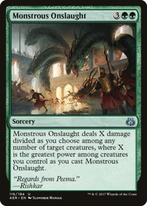 MONSTROUS ONSLAUGHT ~mtg NM-M Aether Revolt Unc x4 - Picture 1 of 1