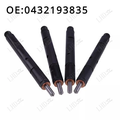 4X Inyector de combustible 0432193835 para motor Land Rover 300TDI Ford Ranger 2.5 D/ Foto 1 de 4