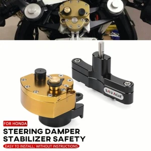 Steering Damper Stabilizer Reversed Safety For HONDA CBR 650F CBR650F 2014-2018 - Foto 1 di 11