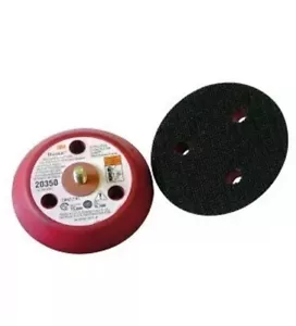 3M™ Hookit™ Clean Sanding Low Profile Disc Pad,External 3 Holes Red Foam, 20350 - Picture 1 of 1