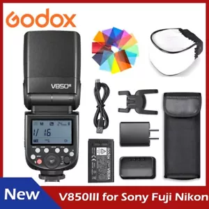 Godox V850III Flash Camera Flash Speedlight for Fuji Sony Canon  Panasonic Nikon - Picture 1 of 12