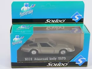 Solido Yesterday 1/43 1801 Maserati Indy 1970 - Imagen 1 de 11