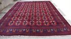 9'9 x 13'3 Handmade afghan tribal baluchi wool large area rug, 10x13 persian rug
