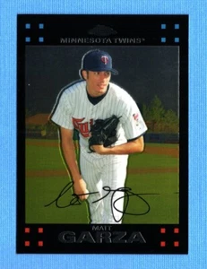 2007 Topps Chrome #204 Matt Garza Minnesota Twins - Picture 1 of 1