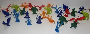 How To Train Your Dragon Hidden World 29 Miniature Figures from Bucket of Dragon - Imagen 1 de 6