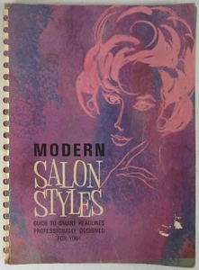 1960's Hairstyle Catalog Book Modern Salon Styles Fashion MZ1 - Imagen 1 de 5