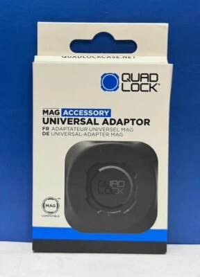 QUAD LOCK® "UNIVERSAL MAG PHONE ADAPTOR" ADHESIVE STICKER HOLDER BACK OF PHONE - Image 1 of 4