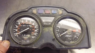 Honda CX500 1979 velocímetro funcionando tacómetro roto sin cubierta CX 500 T3-3U Foto 1 de 4