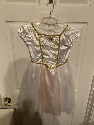 Disney Rapunzel Wedding Dress Costume Tangled  Ever After Child Size S 4-6 - Image 1 of 4