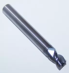 8.00mm (.3150") CARBIDE END MILL 3 FLUTE CORNER RADIUS (TITAN) T3150O472CR1 - Picture 1 of 3