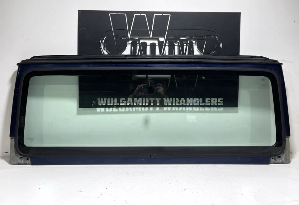 Panel de marco de parabrisas delantero PATRIOT BLUE PBT 03-06 Jeep TJ Wrangler OEM CC Foto 1 de 4