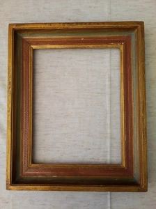 cadre bois Style Renaissance feuillure 27 cm x 21 frame peinture photo gravure - Picture 1 of 9