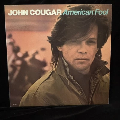 JOHN COUGAR - American Fool - RIVA 1ST ED LP 1982 CRC w/ inner.. - Image 1 of 4
