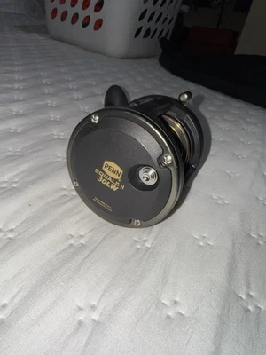 Penn Squall II Level Wind Conventional Reel - Black (SQLII30LW) - Image 1 of 4