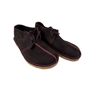 Clarks Originals Desert Trek Herren 7 Braun Wildleder Chukka Stiefel Kreppsohle EUC - Bild 1 von 11