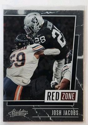 2020 Panini Absolute - Red Zone Josh Jacobs #RZ-JJ - Image 1 of 2