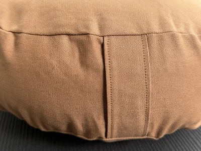 Canvas Meditation Cushion - Tan - Image 1 of 4
