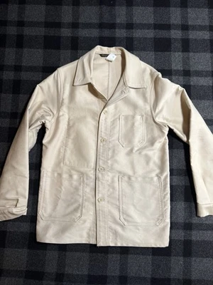 Jaqueta Le Laboreur French Moleskin Chore - Tamanho 1 - Cru - Feita na França - Imagem 1 de 4