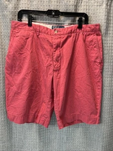 Polo Ralph Lauren Shorts Mens 38 Pink Classic Fit 9 Inch Flat Front Casual Chino - Picture 1 of 8