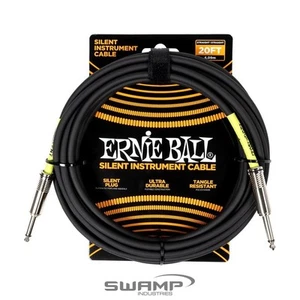 Ernie Ball Classic Silent Instrument Cable - Black - Picture 1 of 3
