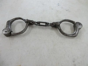 Antique Bean-Cobb Handcuffs - Picture 1 of 4