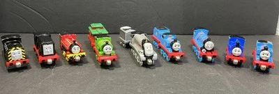 Lot Of 12 Thomas the Train Die Cast Metal Take n Play Along Magnetic Trains - Image 1 of 4