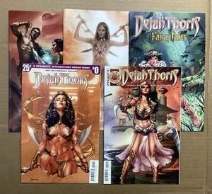 Dejah Thoris ~ 5 bandes dessinées Dynamite ~ John Carter ~ Edgar Rice Burroughs ~ NM - Photo 1/15