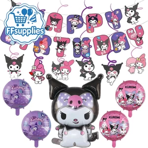 Cartoon Birthday Party Supplies, Cute Balloons Decoration Style 2 - Picture 1 of 7