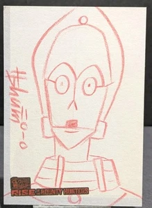 2010 Star Wars: Clone Wars Rise of the Bounty Hunters 1/1 C3P-0 Howard Shum - Picture 1 of 5