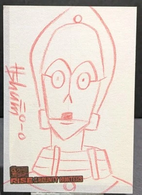 2010 Star Wars: Clone Wars Rise of the Bounty Hunters 1/1 C3P-0 Howard Shum - Image 1 of 4