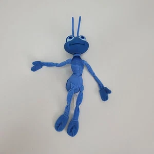 MATTEL Disney Bug's Life Flik 9" Plush Body Plastic Head Floppy Arms Legs - Picture 1 of 7