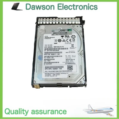HP MM1000JFJTH 2.5" SAS 1TB Hard Drive HDD Grade A W/ Caddy 832511-001 - Image 1 of 3