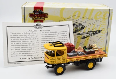 Matchbox Collectibles Yesteryear 1918 Atkinson Steam Wagon Truck Yellow.... - Image 1 of 4