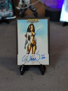 2000 WITCHBLADE MILLENNIUM John Watson Autograph. Blue Ink 11/200 - Picture 1 of 3