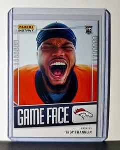 Troy Franklin 2024 Panini Game Face NFL #29 Rookie Football Card Broncos 1/331 - Bild 1 von 6