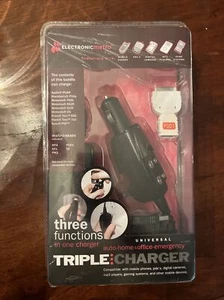 Electronic Metro Triple Charger Universal Power Charger - Sealed - Picture 1 of 7