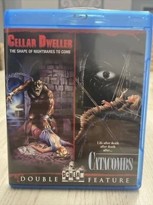 Cellar Dweller / Catacombs Blu-ray 1987 1988 Scream Factory Horror Charles Band - Picture 1 of 3