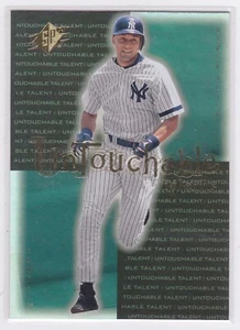 2001 Upper Deck SPx - Untouchable Talents insert - Derek Jeter #UT6 - Bild 1 von 1