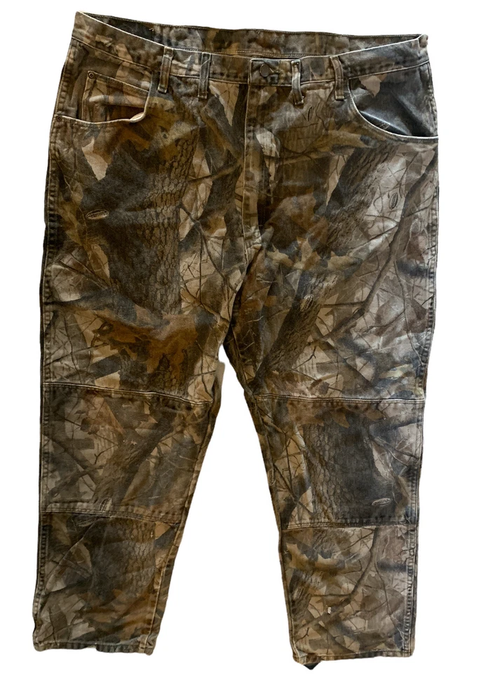 Wrangler Hunting Pants Mens Sz 44x32 Realtree Outdoors Camouflage - Image 1 of 4