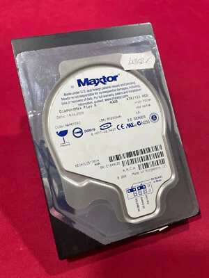 'Pull' 40GB IDE Hard Drive Maxtor DiamondMax Plus 8 Retro 40000MB 3.5" - Image 1 of 4
