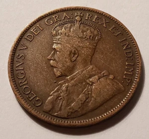 1917 Canada Large Cent George.... Penny is 107 Years Old and in GREAT Shape - Bild 1 von 2