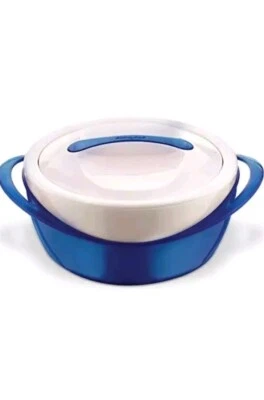 Pinnacle Large Insulated Casserole Dish With Lid 3.6 Qt. Elegant Hot Pot Food - Image 1 of 4