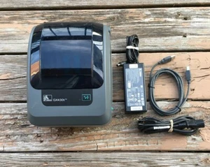 Zebra GX430T 4"x6" Thermal Label Printer with Power Adapter and USB cable #1 - Picture 1 of 6